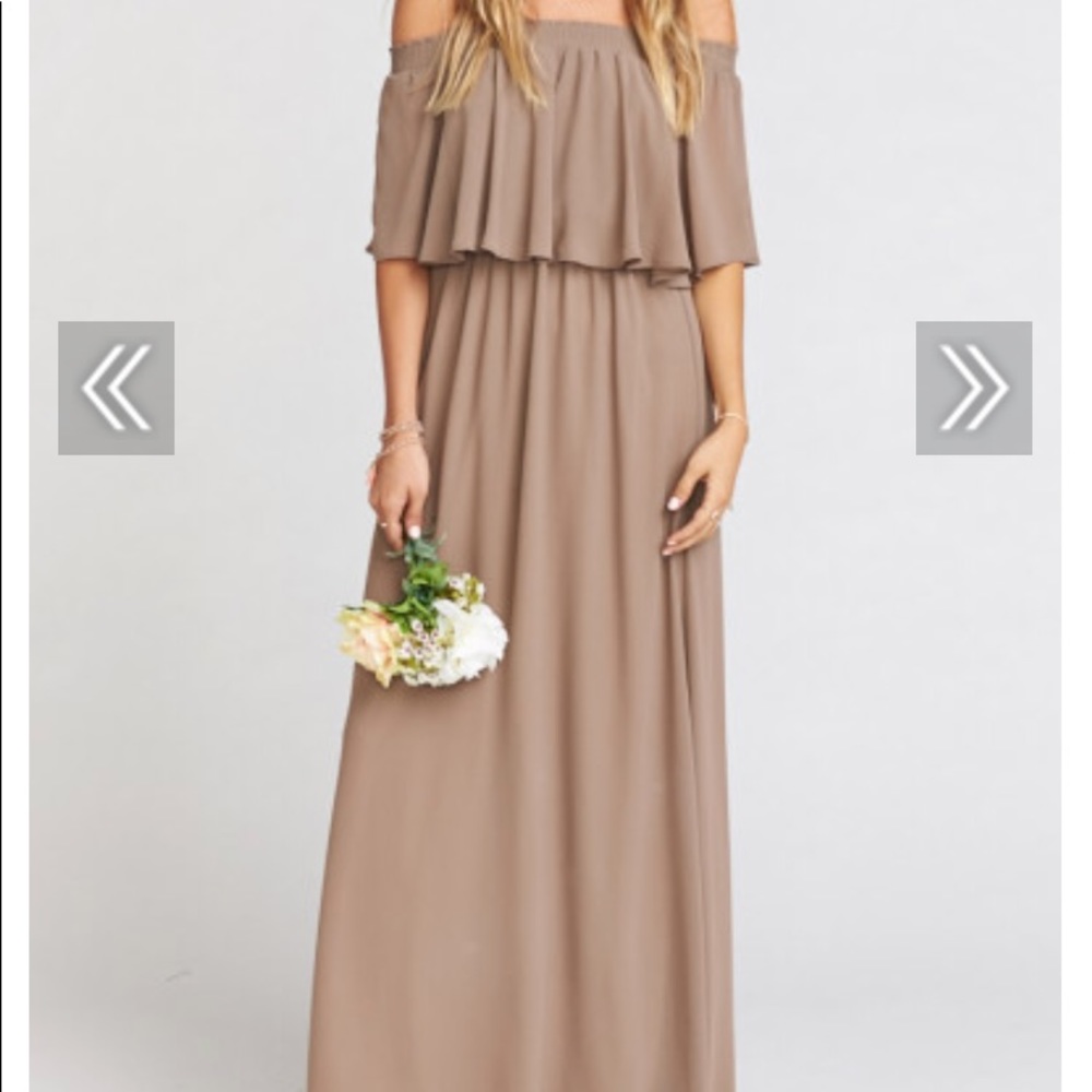 Hacienda maxi dress (dune)